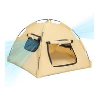 Tienda de campaña plegable para perros, refugio UV para cachorros, resistente a la intemperie, transpirable, para gatos, perros, animales pequeños, apartamentos, viajes, patio, aventura al aire libre