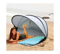 Tienda de campaña Pop Up Summer Automatic Beach Tent 2-3 People Speed Open Quick Portable Simple Shade Sun Fishing Park Leisure Travel(Silver)