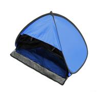 Tienda de campaña portátil con soporte para teléfono móvil, reposacabezas resistente al viento y parasol diseñada para uso en laptop y toldos para mascotas (con cortina de vinilo negro)