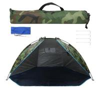 Tienda de campaña portátil de camuflaje para dos personas, refugio para pesca al aire libre