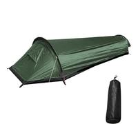 Tienda de Campaña Portátil para 1 Persona - Bivac Ultraligero con Bolsa de Transporte - Impermeable - Para Trekking, Alpinismo, Camping, Escalada