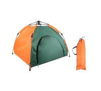 Tienda de campaña portátil plegable para perros con cojín, fácil de montar, Golden Retriever Husky para exteriores e interiores