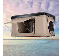 Tienda de campaña rígida para SUV, instalación emergente, gran espacio para 2-3 personas con escalera y diseño impermeable