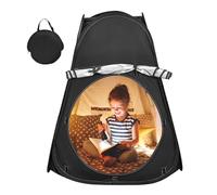 Tienda de campaña sensorial, tienda desplegable para niños, tipi opaca, con correa de cortina y bolsa, esquina tranquila para que los niños jueguen y se relajen con autismo, SPD, ansiedad y mejorar la