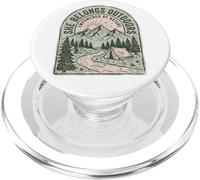 Tienda de campaña She Belongs Outdoors Empowered by Nature PopSockets PopGrip para MagSafe