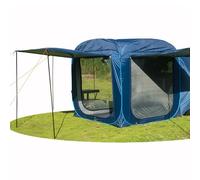 Tienda de Campaña SUV, Tienda de Camping para Coche Capacidad de hasta 5-8, Capa Coche Toldo con Mosquitera, Tienda Montada en Vehículo para Camping Senderismo Viajes (Dark Blue, 200x200x200cm)