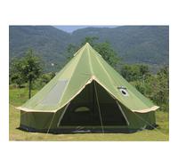 Tienda de campaña tipo campana para personas, yurta de tela Oxford para las 4 estaciones, con gato de estufa, 4 m/5 m, glamping de lujo, impermeable, familia para acampar al aire libre, fiesta de caza
