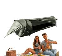 Tienda de campaña Tipo Mochila para 1 - Tien da de campña Ligera e Impermeable para Acampar y Senderismo | de Ligera e Impermeable para Senderismo, pequeño Refugio portátil para