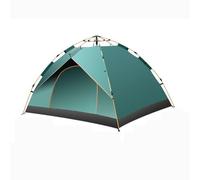 Tienda De Campaña Totalmente Automática De Instalación Rápida, Configuración De 3 Segundos, Protección Impermeable Y UV, Tienda De Campaña Transpirable For 3-4 Personas(Green)