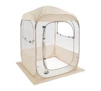 Tienda de campaña transparente para 2-3 personas | Tienda de campaña transparente con marco de acero, montaje rápido, impermeable, para deportes, camping y terraza