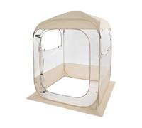 Tienda de campaña transparente para 2-3 personas | Tienda de campaña transparente con marco de acero, montaje rápido, impermeable, para deportes, camping y terraza