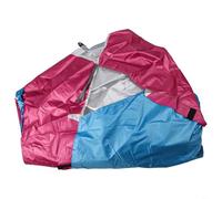 Tienda de campaña ultraligera para 1-2 personas, ligera, con puertas, rejilla de ventilación, marco de fibra de vidrio de poliéster Oxford para acampar (2 personas, rosa)