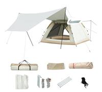 Tienda De Camping Pop-up - Gran Refugio Solar para Viajes Familiares, Equipo Al Aire Libre Fácil De Montaje para Parque, Playa Y Jardín | Tienda De Sombra Portátil Y Impermeable para