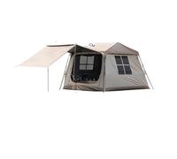 Tienda De Camping Tienda de campaña Tipo Ridge de un Solo Toque for 3-4 Personas, Familia automática for Acampar al Aire Libre