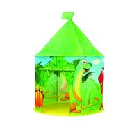 Tienda de Dinosaurios Happy Sun. Tienda de campaña Infantil para niños. Medidas: 105 x 105 x 125 cm. Tienda Plegable. Mínimo Espacio en la habitación niña o niño. Verde fantasía
