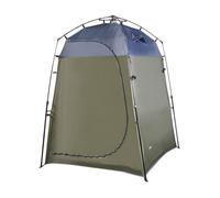Tienda de ducha ayas camping desplegable 150x150x200 cm - verde/gris [pro.tec]