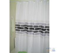 Tienda De Ducha Maurer En Tejido De Poliéster Grises Cm 240x200