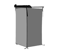 Tienda de ducha multiusos para exteriores Actualizaciones rápidas de la función para baños vestuarios y aseos Carpa orientada hacia arriba del lado del vehículo