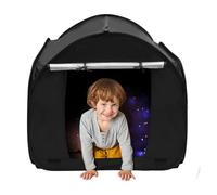 Tienda de Esquina Tranquila, de Esquina Tranquila: un rincón Tranquilo Ayuda a Relajarse, escondite sensorial Plegable con Puerta, Estor enrollador con Revestimiento Plateado, Mejora la