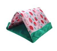 Tienda De Gato - Algodón, Casa Para Hamster 25 Cm, De Hamster Triangular | Accesorio De Jaula De Tienda De Escondite Para Hurones Lagartos De Hamsters, Cómodo Refugio Portátil Para Animales De