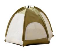 Tienda De Gatos De Exterior,Una Casa Plegable Transpirable con Malla | Tienda de Juego con Puerta Cremallera - para Apartamento Residencia Patio Balcón Porche Hogar Salón