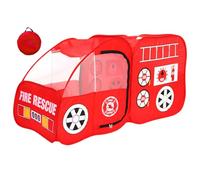Tienda de Juego de Camiones de Bomberos 55x28x28 Tienda de Juego Engrosado Plegable con Patrones de Dibujos Animados y Bolsa de Almacenamiento camión Realista para Regalos de niñas Interiores y al ai