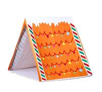 Tienda De Juego De Navidad Casita De Juegos para Fiestas De Temporada | Casa De Fiesta De Navidad De Invierno Para Sala De Estar, Dormitorio, Habitación Infantil, Estudio, Sótano, Ático