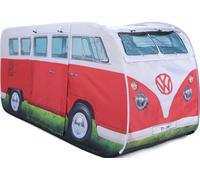 Board Masters - Tienda de juego emergente para niños de Volkswagen T1 Camper Bus 165 cm (Frontal del Bus/Rojo)