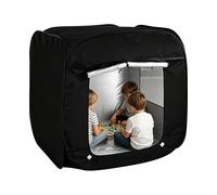 Tienda de Juego Plegable Infantil | portátil Plegable cubil con Ventana,Tienda Negra para calmarse | para niños Dormitorio habitación hogar Dormir Camping Exterior jardín Trasero Viajar Leer estudiar