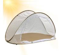 Tienda de playa para niños, ligera, transpirable, fácil de montar, protección portátil - Sombra de sol para niños - para parque viajes camping al aire libre picnic patio trasero verano deporte perro