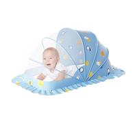 Tienda de red de cuna de bebé plegable - Neta para bebés para la cama | Dosel portátil, red a prueba de bocado, malla transpirable para el dormitorio.