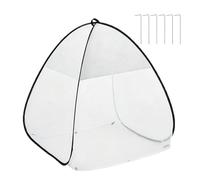 Tienda De Sombra Para Plantas - Dosel Malla Pop-Up Anti Mosquitas,Protección Solar para Plantas | Exterior Jardín Patio Jaula Invernadero Cultivo de Tomates y Verduras y