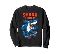 Tienda de surf para hombre Shark Lover Cool Ocean Enthusiast Sudadera