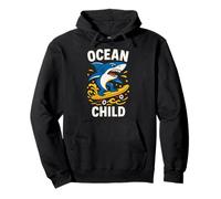 Tienda de surf Shark Ocean Child Cool Boys Sudadera con Capucha