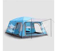 Tienda de túneles Familiares Carpa de cúpula Grande con Compartimentos para Dormir Extra Grandes y vestíbulo vestibulo Carpa de Senderismo para Familia, Festival, Alpinismo Hola