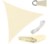 Tienda De Vela TRIÁNGULO Sombreante Tela Sol Sombra Jardín PARASOL 3X3X3 MT