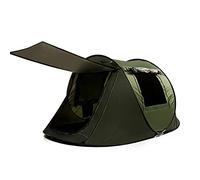 Tienda emergente, 3-4 Personas Que Abre la Carpa al Aire Libre, la Carpa de Senderismo de Campamento Impermeable Grande, la Carpa Familiar de 5-8 Personas, Aqiong
