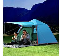 Tienda emergente Tienda de Campamento Camping 3-4 Personas Cargas portátiles de Carpas automáticas Familiares Familia para Acampar el montañismo de Senderismo, la configuración fácil y fácil