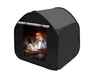 Tienda esquinera "Calm Down" - Poliéster revestido de plata | Escondite sensorial Fort Puerta enrollable | Autismo infantil TDAH Espacio de juego más silencioso para relajarse Mejorar la