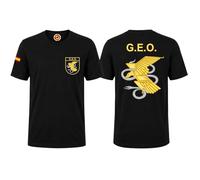 TIENDA EURASIA - Camiseta Deportiva de Manga Corta | 100% Algodón | Cómoda y Transpirable | para Uso Diario y Deporte (FR/ES, Letras, L, Regular, Regular, G.E.O)
