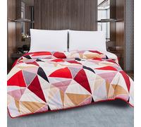 TIENDA EURASIA - Edredón Nórdico Reversible | Estampado Bicolor | 100% Relleno de Fibra Siliconada | Tacto Suave y Confortable de Microfibra 300g/m2 | Diseño Reversible (Estampado 3, Cama 150/180)