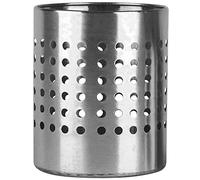 TIENDA EURASIA - Escurridor Cubiertos, Escurre Cubiertos de Acero Inoxidable, Organizador Cubiertos tras Lavado de ø11 x 14 cm, Escurre Cubiertos de Cocina