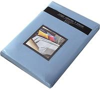 TIENDA EURASIA® Juego 3 Sábanas de Cama 90cm - Microfibra Transpirable - Tacto Suave (Cama 90-90x190/200cm, Azul)