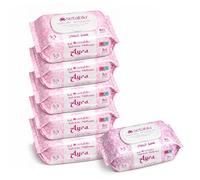 TIENDA EURASIA - Pack 6 Toallitas Húmedas Fragancia Árabe | 240 Unidades (6x80) | Uso Diario | Suaves para la Piel | Formato Ahorro (Aura, Pack 6)