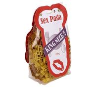 TIENDA EURASIA - Pasta de Grano Duro | Bicolor | Fideos con Forma de Pene | Sémola de Trigo y Pimiento | Contenido 250 g | Ideal para Despedidas de Soltera y Eventos llenos de Humor