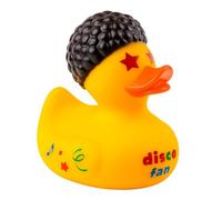 TIENDA EURASIA - Pato Chillon | Medidas 10 cm | Multicolor | Material Vinilo | Superficie Suave, Segura y Duradera | Distintos Diseños y Colores | Patitos de Goma (Disco)