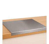 TIENDA EURASIA - Tabla Cortar Cocina | Material Acero Inoxidable | Medidas 50 x 40 x 4 cm | Rectangular | Ideal para Cortar y Preparar Alimentos | Resistente a la Corrosión