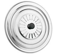 TIENDA EURASIA - Tapa Universal de Acero Inoxidable, Tapa Circular Con Pomo Anti-calor, Tapa Multiusos para Ollas y Sartenes, Tapa para Evitar Salpicaduras (ø24 cm)