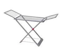 TIENDA EURASIA® Tendedero, Tendedero Plegable, Tamaño 180 x 108 x 55 cm, Tendedero Balcon Abatible, Tendedero Ropa Equivale a 20 Metros de Cuerda, Tendedero de Resina con Alas (Gris)