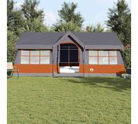 Tienda familiar impermeable gris naranja 622 x 295 x 238 cm